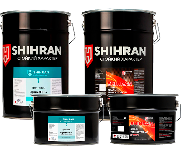 Система покрытий: ЦинкоFull + SHIHRAN